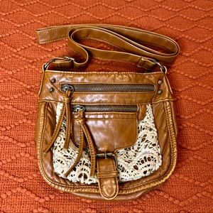 Cute Brown crossbody purse/bag